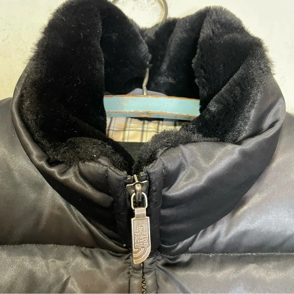 The North Face Black Puffer Jacket Vintage